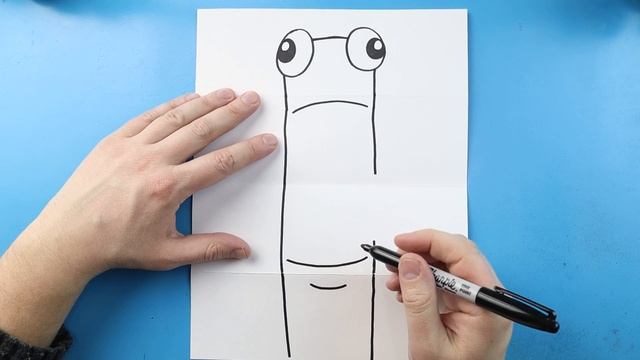 How to Draw Green Rainbow Friends Surprise Fold смотреть онлайн