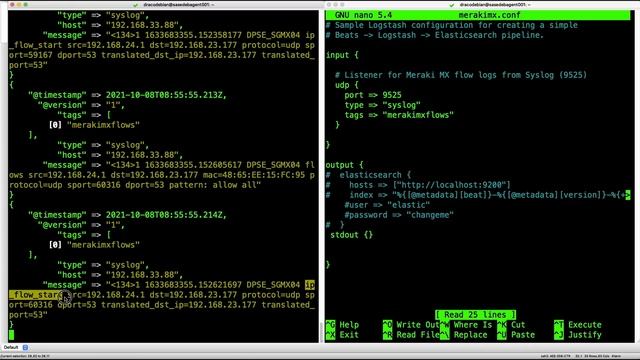 SASE - Observability - Setup Logstash - MX Syslog - Section 2-3 смотреть онлайн