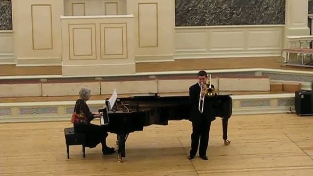В. Блажевич "Концертный эскиз №5" V. Blazhevich "Concert sketch No. 5" Trombone смотреть онлайн