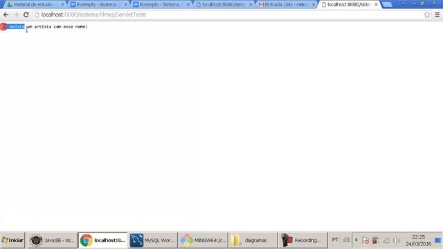 Java Web Acadêmico 20 Testando tudo e finalizando смотреть онлайн