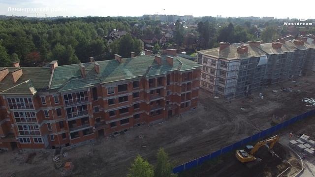 Купить квартиру от застройщика в комплексе малоэтажных домов. АЭРОСЬЕМКА сентябрь 2021года. смотреть онлайн