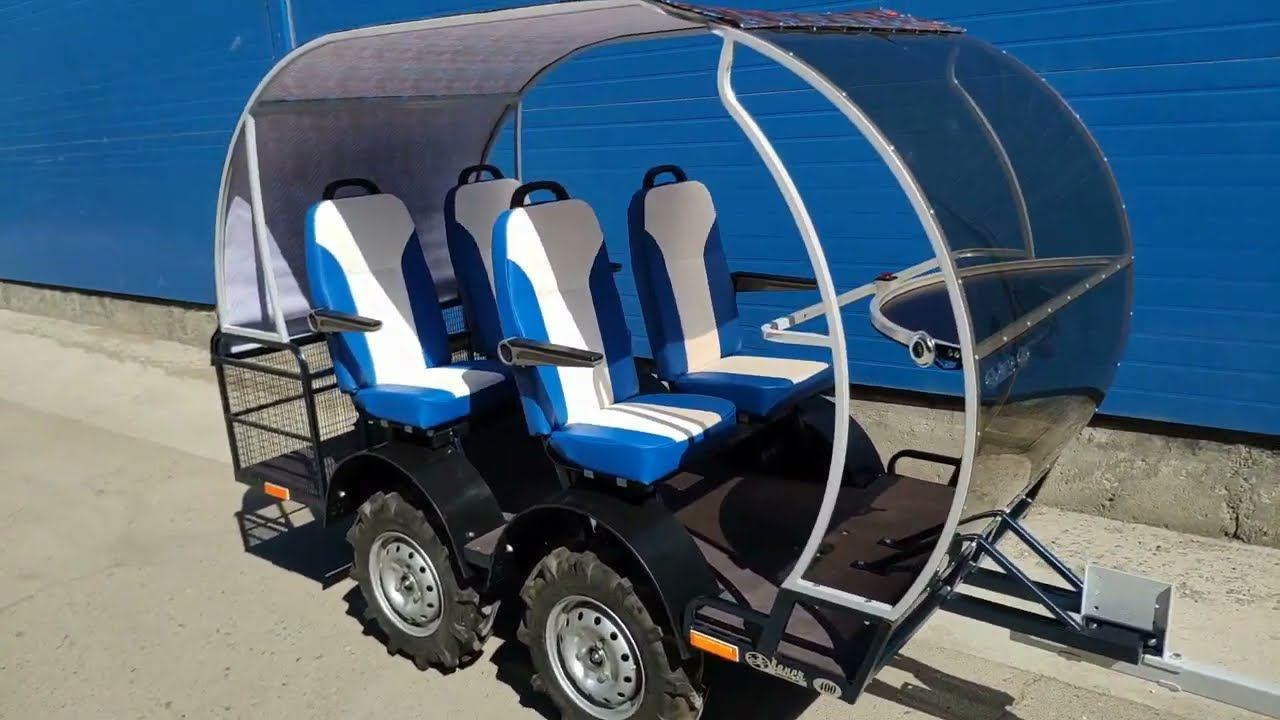 прицеп 4х местный для квадроцикла "ВАНЁК-400" смотреть онлайн