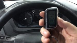 ГАЗель NEXT автосигнализация с турботаймером, с дистанционным запуском StarLine А93