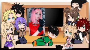 Реакция на Сакуру Харуно))) первый раз в жизни с делала реакцию не судите строго