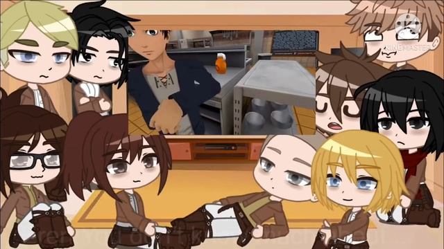 ?||Attack on Titan react to Vr||?•ENG• смотреть онлайн