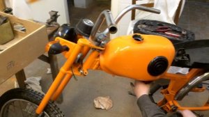 Сборка мопеда Карпаты. Часть 1.