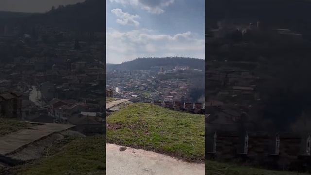 Велико-Тырново. Вид с крепости Царевец смотреть онлайн