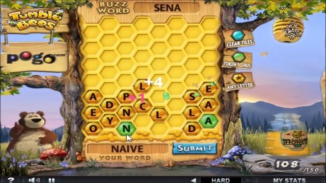 Pogo Games ~ Tumble Bees #3 - Hard Difficulty смотреть онлайн