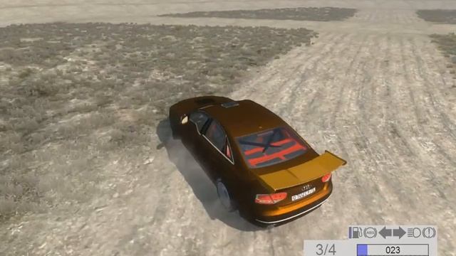 BeamNG Drive-Неуклюжая Kia смотреть онлайн