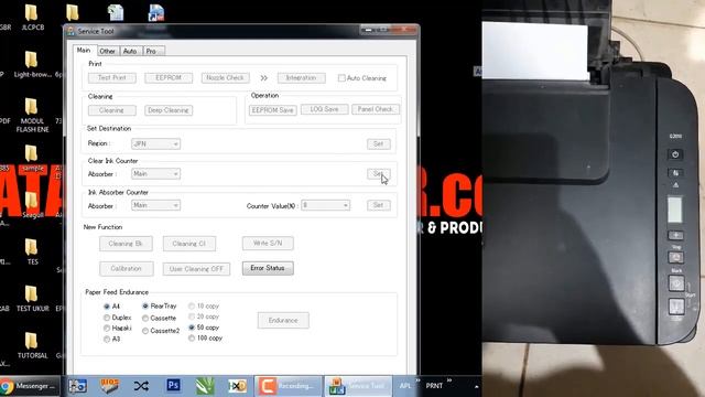 CANON G2010 ERROR 5B00 смотреть онлайн