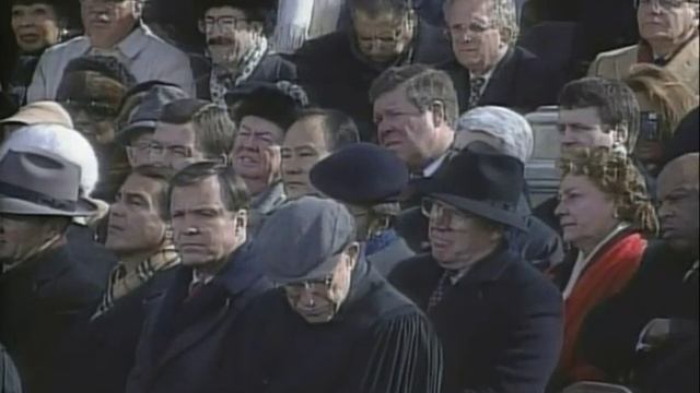 Jan. 20, 1997: Inaugural Ceremonies For Bill Clinton