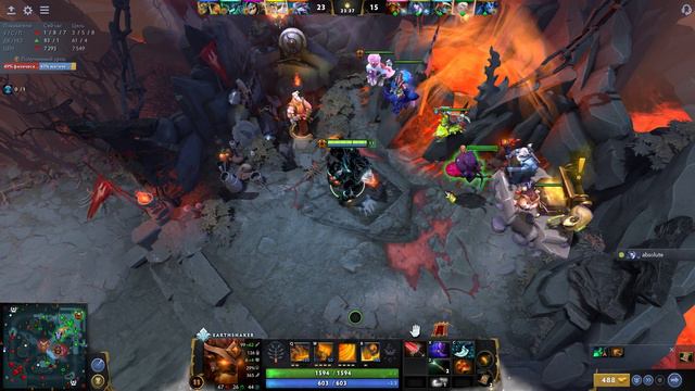 Dota 2 Эхо после туалета (когда долго терпел) смотреть онлайн
