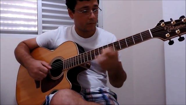 Takamine - violão - acoustic - Valsa em D - Waltz in Re major смотреть онлайн