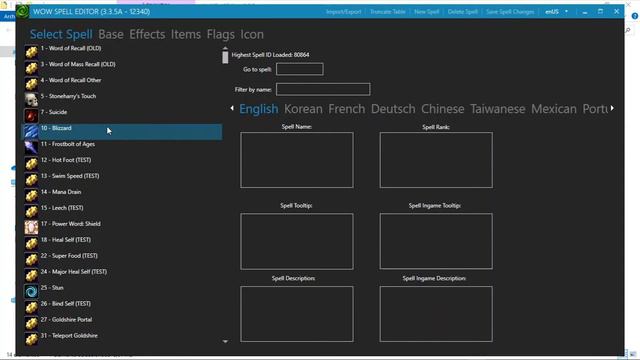 Tutorial spells #1: Instalar wow spell editor trinitycore/azerothcore. смотреть онлайн