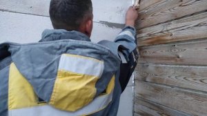 Пристройка с Автоклавного газобетона к брусовой стене.