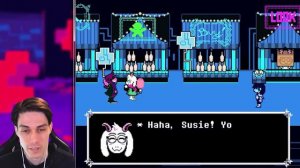 ФАНАТКА МОБИЛЬНЫХ ИГР ! - Дельтарун Глава 2 (Deltarune Chapter 2) Прохождение #4