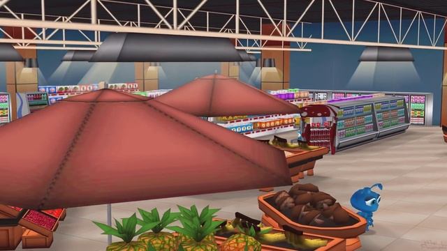 Being Considerate - Baby Haha Learn How To Act Polite In Supermarket - Educational Games For Kids смотреть онлайн