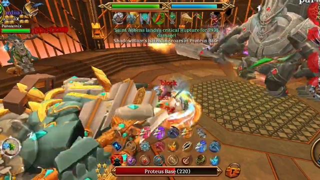 Tanking Proteus NoHeals/Buffs (Celtic Heroes) смотреть онлайн