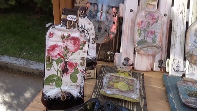 Идеи из стеклянной бутылки. смотреть онлайн