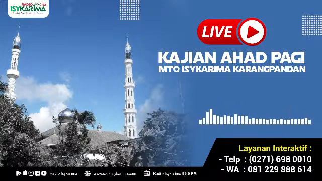 🔴Kajian Ahad Pagi MTQ Isykarima смотреть онлайн