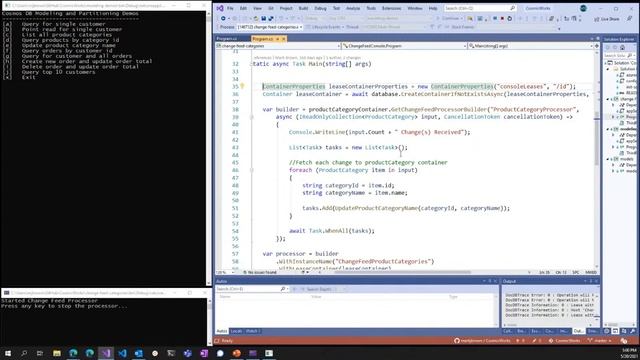 Modeling and Partitioning in Cosmos DB (2021-05-20) смотреть онлайн