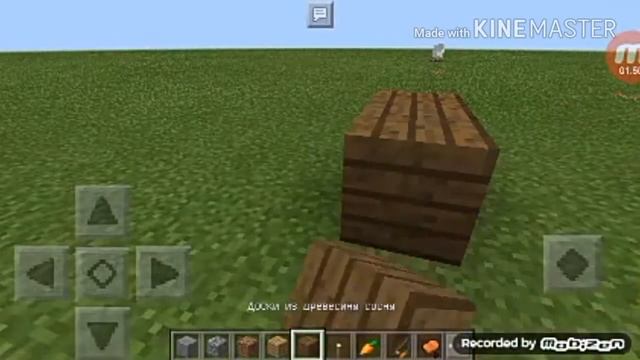 Как приручить свинку+как построить загон в minecraft pe смотреть онлайн