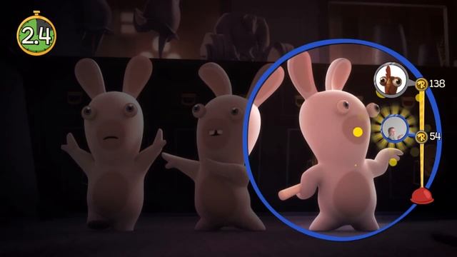 Rabbids Invasion: The Interactive TV Show Statues