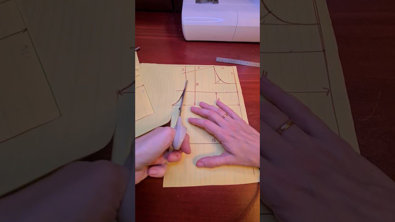 Построение лекал для образцов смотреть онлайн