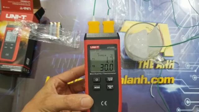 Linh Kiện Thế Anh - Test Máy Thăm Nhiệt UNIT-UT320D