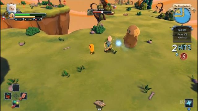 Finn and Jake's Epic Quest - Walkthrough - Part 4 - The Grasslands 1-4 (PC) [HD] смотреть онлайн