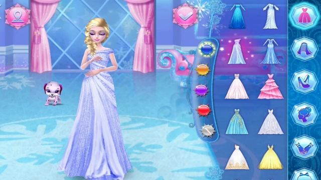 Fun Kids Care Games - Ice Princess Makeup Makeover Spa Beauty Salon & Dress Up Girls Games смотреть онлайн