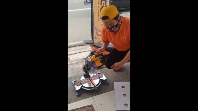 Cordless miter saw Ingco brand (vlog08) смотреть онлайн