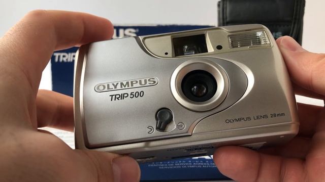 Olympus TRIP 500 camera 35mm film смотреть онлайн