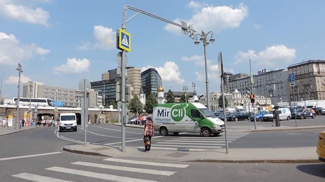МОСКВА, вдоль Белорусского вокзала и в метро Белорусская (кольцевая) – 6 июля 2023, ВТ