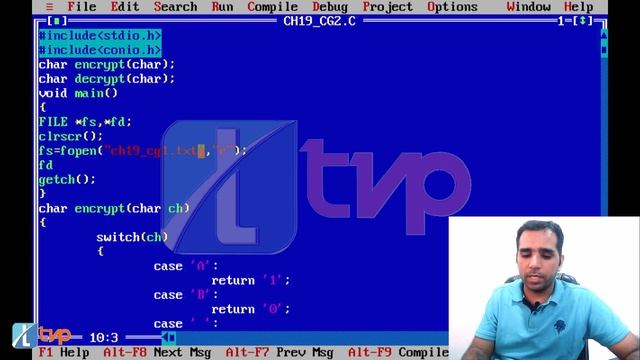 Let us C Solution | Chapter 19 | Exercise C g Encrypt and Decrypt file contents in C смотреть онлайн