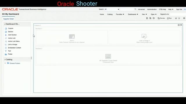 Oracle Fusion 86: How to create Multi Page Dashboard in Fusion - Part-3 @OracleShooter смотреть онлайн