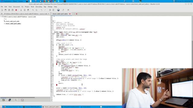346 C code to check valid IP Address (IPv4) - Live Demo and Example смотреть онлайн