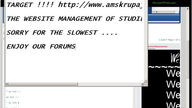 Admin Login ASP Hack смотреть онлайн