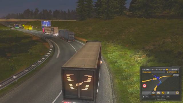 Euro Truck Simulator 2 2018 06 07 21 34 24 14Trim смотреть онлайн