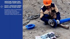 Монтаж фасонной части Фланцевый Адаптер Универсальный ПФРК ФАУ