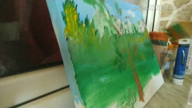 Рисуем сосну и шиповник смотреть онлайн