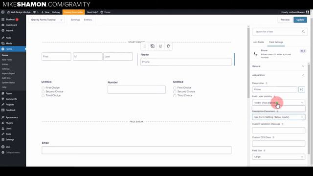Gravity Forms Tutorial Updated for New 2.5 Version смотреть онлайн