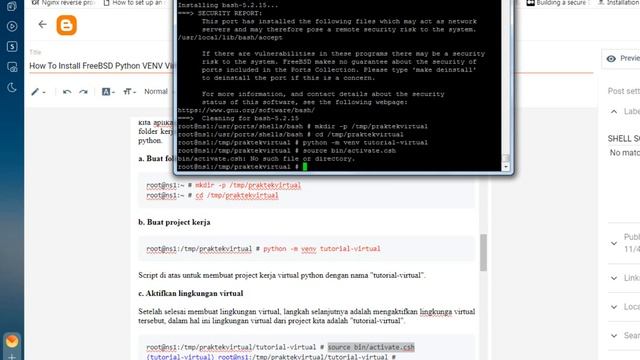 How To Install FreeBSD Python VENV Virtual Environments and Packages смотреть онлайн