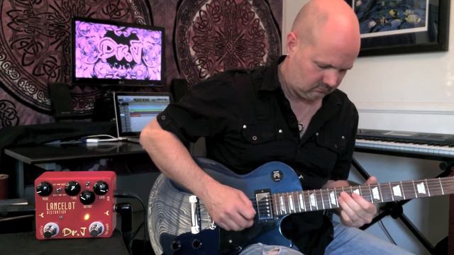 Electric Guitar Distortion Pedal - Dr J Lancelot - Neal Walter Guitar смотреть онлайн
