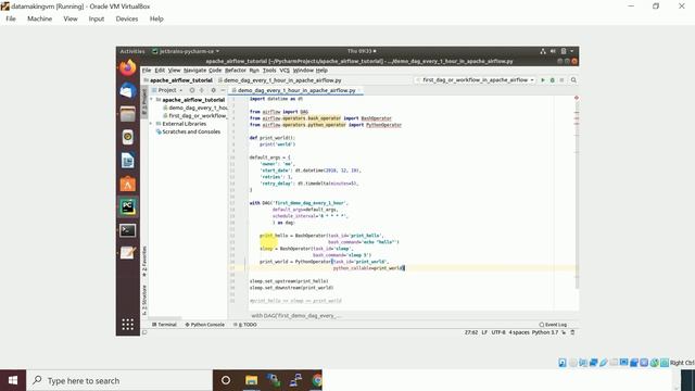 Create First DAG/Workflow | Apache Airflow Practical Tutorial | Part 3 |Data Making| DM | DataMakin смотреть онлайн