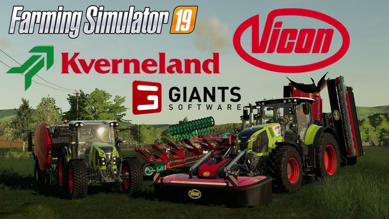 Farming Simulator 19 Kverneland & Vicon - 3 Новшества #Посмотрим