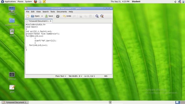 Factorial using Array смотреть онлайн