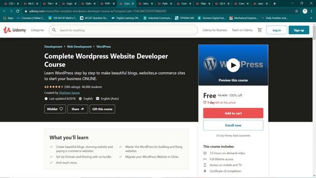 UDEMY FREE COURSES | BEST UDEMY COURSES CERTIFICATE |Udemy Free Online Certification Course | 21 JA смотреть онлайн