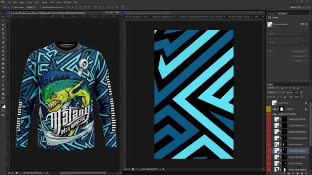 DESIGN JERSEY MANCING 2022 #3 | PHOTOSHOP CS6 смотреть онлайн