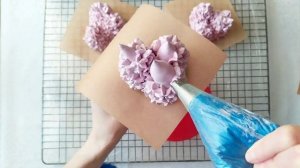 ЛИЛИИ и СИРЕНЬ из ЗЕФИРА голубика-лаванда ? #зефир #рецетзефира #зефирныецветы